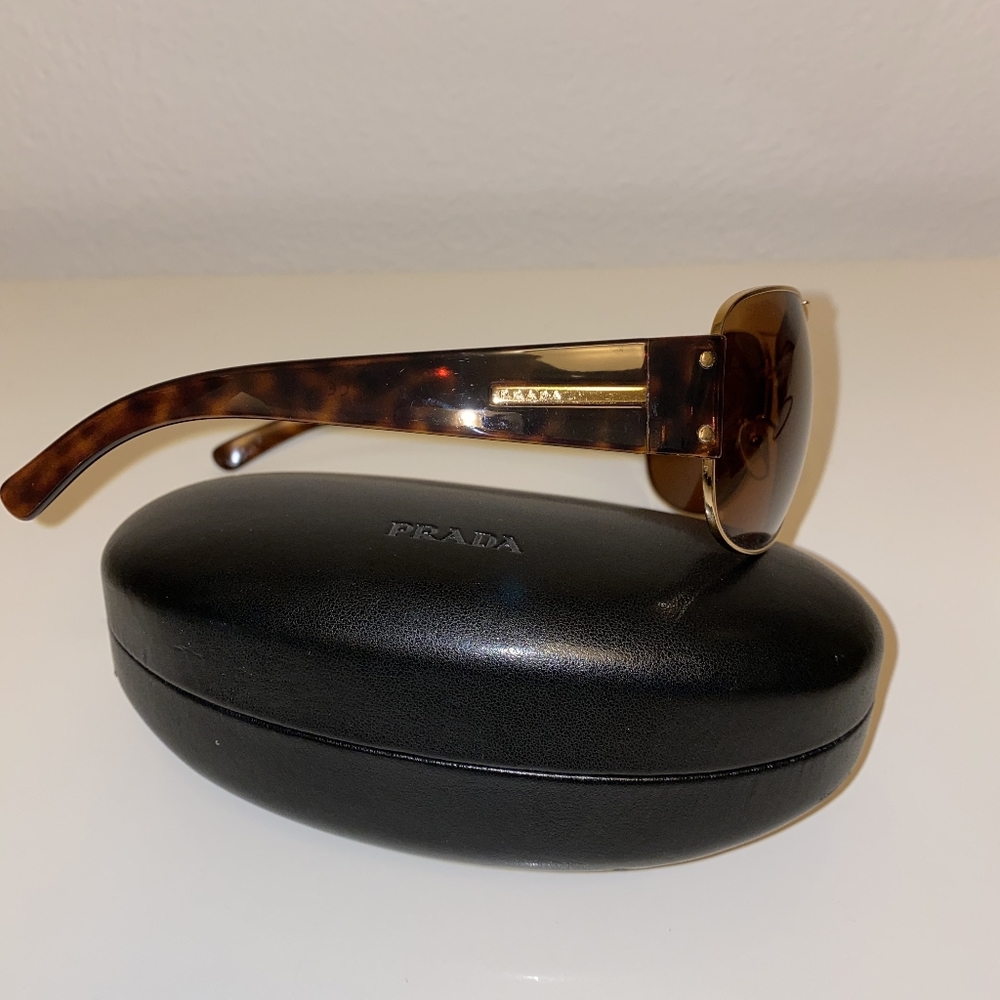 Prada Aviator Sunglasses with Case